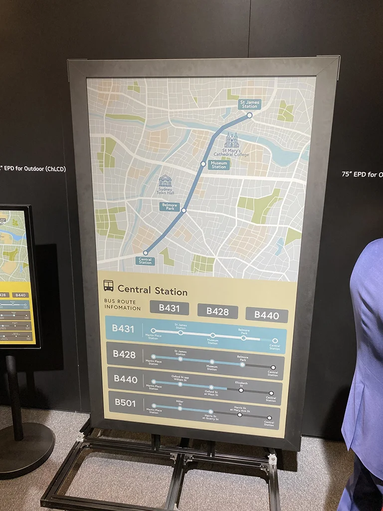 75-Zoll e-Paper Display von LG Electronics